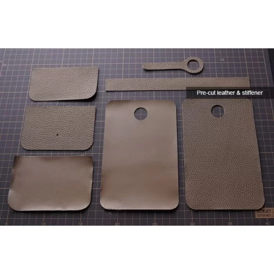 Hermes, Dogon, card holder, material kit
